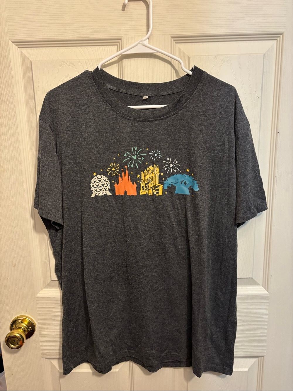 Women’s Grey Disney Parks Graphic Tee 2X